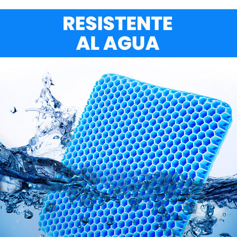 Cojín de gel ergonómico ConfortMax™ + Funda de Regalo