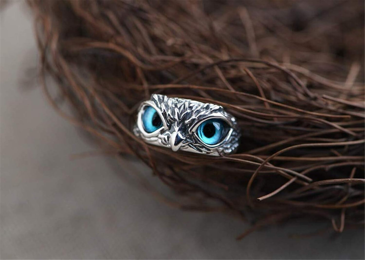 Mysterious owl ring (Adjustable)