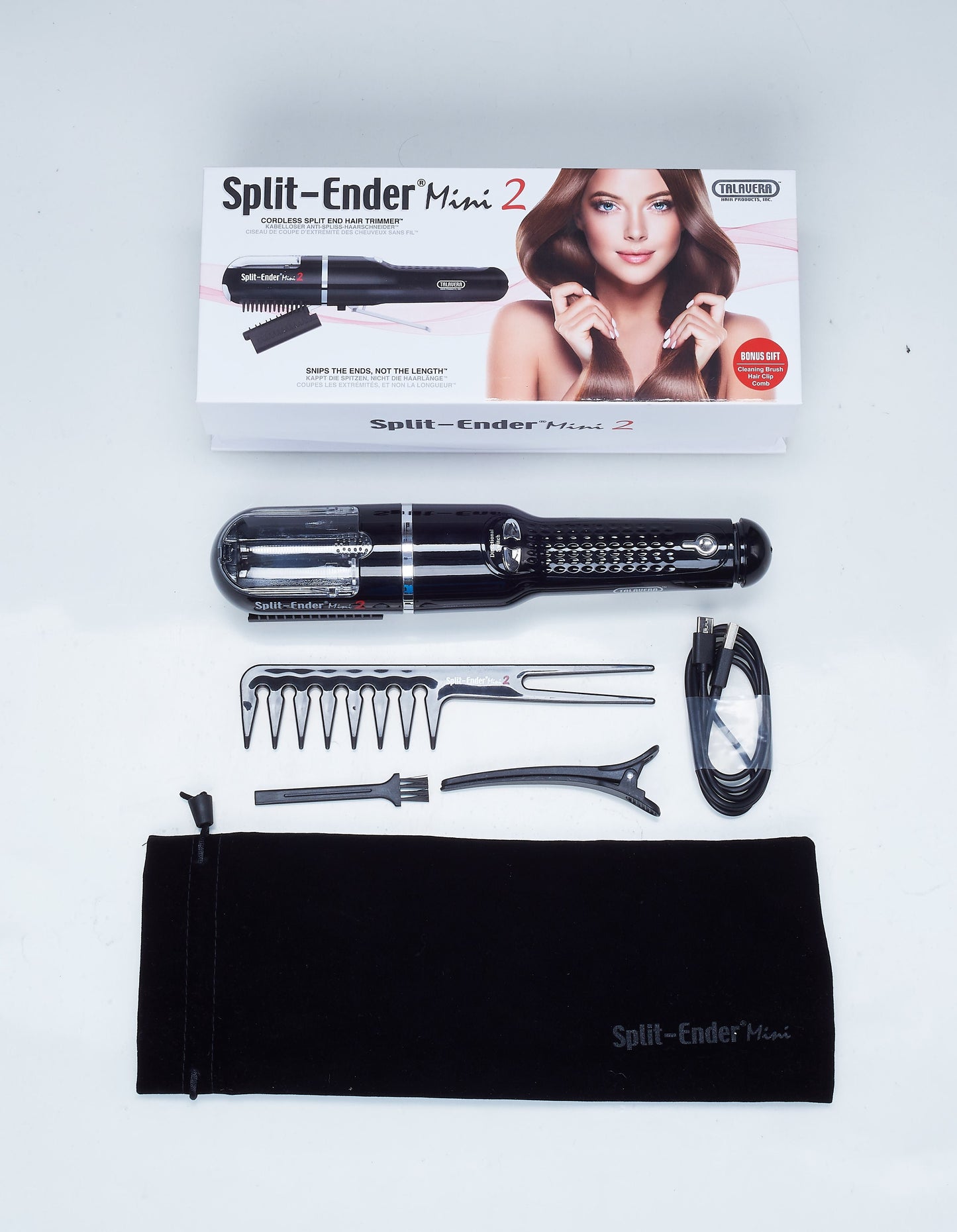 Split Ender Mini 2 - Automatic Rechargeable Split End Hair Trimmer