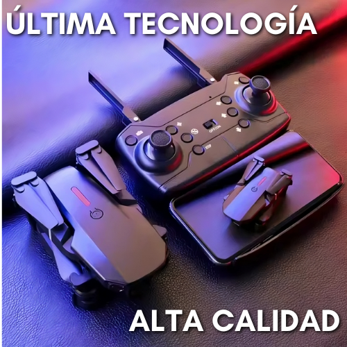 Dron 4K Profesional con Doble Cámara - FlyPro™ + Estuche GRATIS